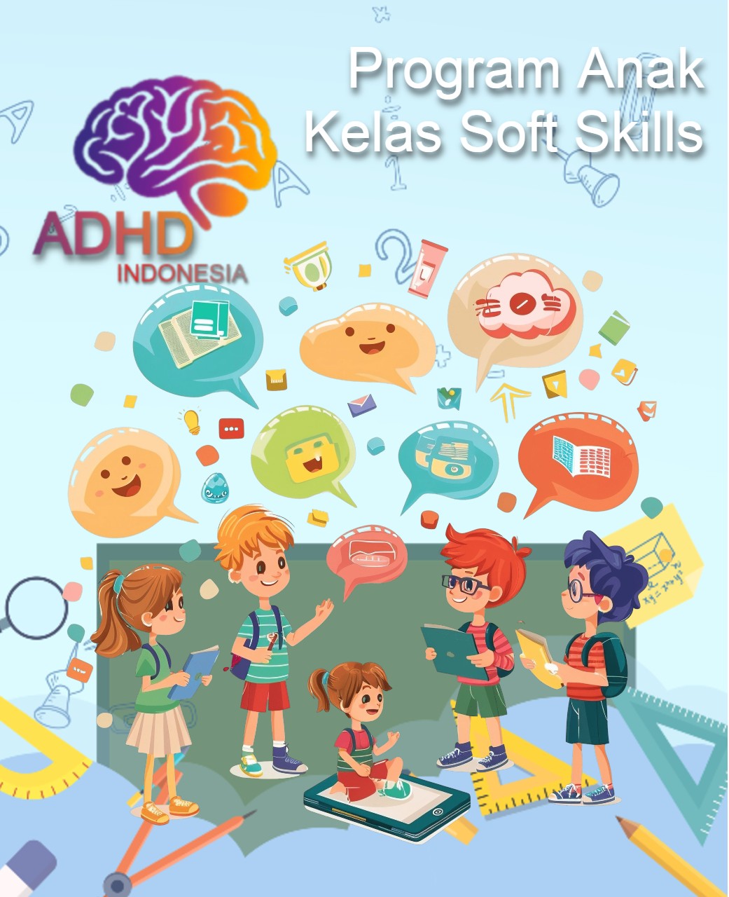 Program ADHD Indonesia Kabupaten Bondowoso Kelas Soft Skills Anak ADHD