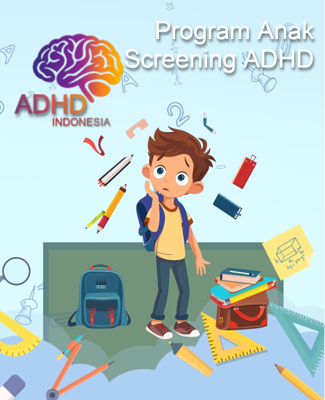 Program ADHD Indonesia Kabupaten Bondowoso Screening ADHD Non-Diagnostik
